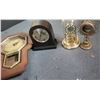 Image 1 : assortment of old clocks for parts