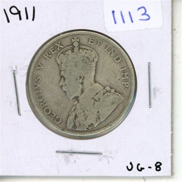 1911 Canadian Fifty Cent
