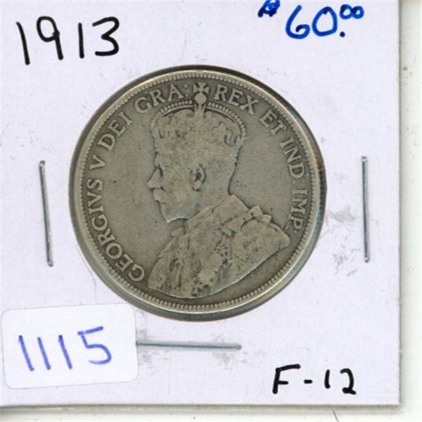 1913 Canadian Fifty Cent