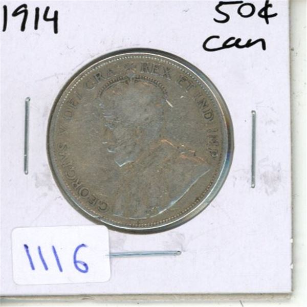 1914 Canadian Fifty Cent