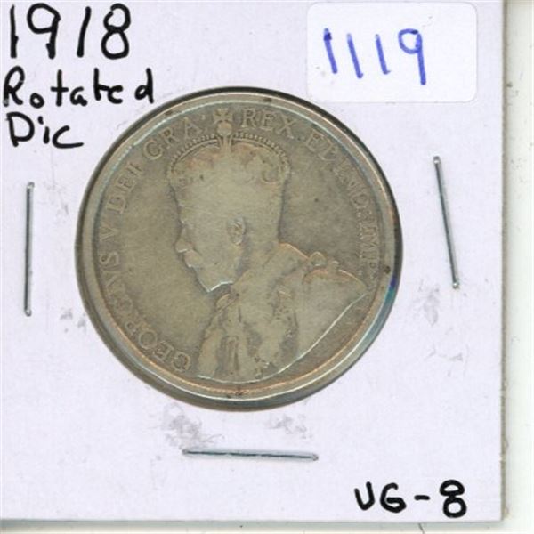 1918 Canadian Fifty Cent
