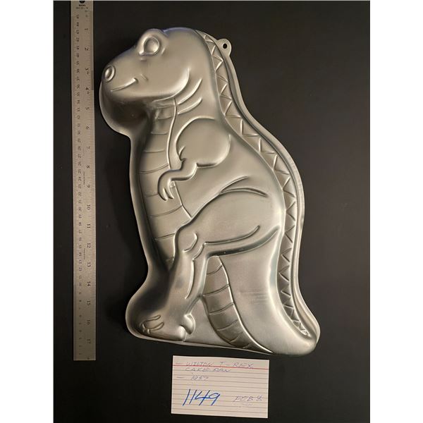 Wilton T-rex cake pan - 1987