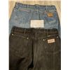 Image 2 : Wrangler 34x38 blue, 34x38 black