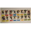 Image 4 : Post hockey playing cards - uncut - 17 teams