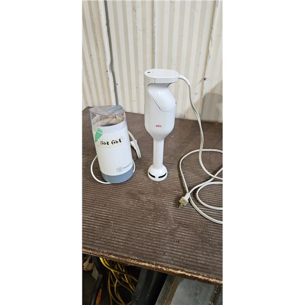 Coffee grinders and Electric food blender mixer