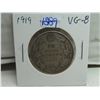 Image 1 : 1919 Canadian Silver 50 Cents. VG-8.
