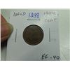 Image 1 : Newfoundland 1941c Cent. Minted in Ottawa because of World War II. EF-40.