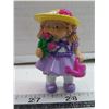 Image 1 : Girl with Flowers & Watering Can Figurine. Cabbage Patch Kids.
