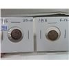 Image 2 : Set of 4 Canadian Silver 5 Cents. Includes 1916, 1918, 1919 & 1920. Coins grade VG-8 to F-12.