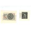 Image 1 : 2 USA STAMPS/ 1954 LINCOLN