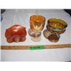 Image 1 : 3 Carnival Glass Items