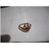 Image 2 : Gold Plated Amethyst  Ring (size 6)