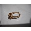 Image 8 : Gold Plated Amethyst  Ring (size 6)