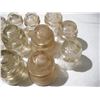 Image 3 : 15 Clear Glass Insulators (some are damaged)