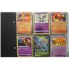Image 7 : Pokemon cards album with 122 cards/14 holograph cards in plastic sleeves