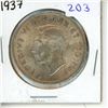 Image 1 : 1937 Canadian Silver Dollar
