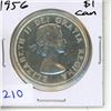 Image 1 : 1956 Canadian Silver Dollar