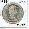 Image 1 : 1966 Canadian Silver Dollar