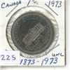Image 1 : 1973 Canadian Nickel Dollar