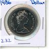 Image 1 : 1986 Canadian Nickel Dollar
