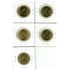 Image 2 : 2014, 2015, 2016, 2017 and 2020 Canadian Loonie.
