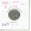 Image 1 : 1942S USA Mercury Dime