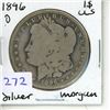 Image 1 : 1896O USA Morgan Dollar
