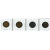 Image 2 : 1902, 1907-1909 1C/ 4 COINS