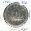 Image 1 : 1949 1$ SILVER COIN, CANADIAN