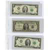 Image 1 : AMERICAN 1$ BILLS. 1957A, 1995, 2013 ( 3 BILLS)