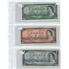 Image 1 : CANADIAN BILLS. 1954 1$, 2$, 5$ (3 BILLS)