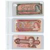 Image 1 : CANADIAN BILLS. 1954 2$, 1974 2$, 1986 2$. (3 BILLS)