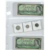 Image 1 : CANADIAN CURRENCY. 2X1967-1$, 1967/5C, 10C, 25C.