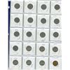 Image 1 : CANADIAN CURRENCY 5C. 1922-1966 (40 COINS)