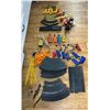Image 2 : Vintage Strombecker With Cars & Aurora AFX with controllers, trestles, 4 wall-pad C slot Race Car Tr