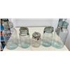 Image 1 : 5 Vintage Perfect Seal Jars