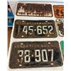 Image 2 : 1959, 1960, 1963, 1964, 1965 Saskatchewan License Plates