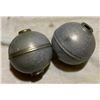 Image 1 : Metal Weather Vane Globes - 2 pcs