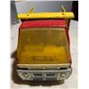 Image 3 : Vintage Tonka Metal Red & Yellow Dump Truck - 13” x 5.5” x 7”