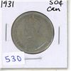 Image 1 : 1931 Canadian Fifty Cent.
