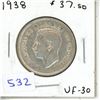 Image 1 : 1938 Canadian Fifty Cent.