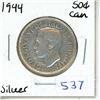 Image 1 : 1944 Canadian Fifty Cent.
