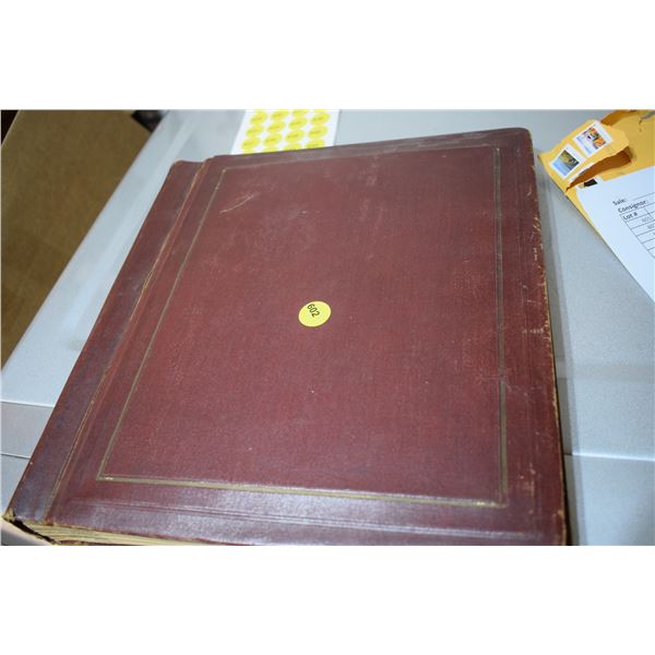 stamp album comes with stamps some very old