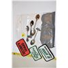 Image 1 : gunpowder, spoons, patches