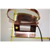 Image 2 : working copper lighted make up mirror