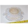 Image 3 : vaseline hobnail glass