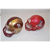 Image 1 : 2 NFL collector football helmets