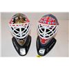 Image 2 : NHL goalie mask collectables x2
