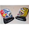 Image 1 : NHL goalie mask collectables x2
