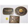 Image 1 : 3 belt buckles